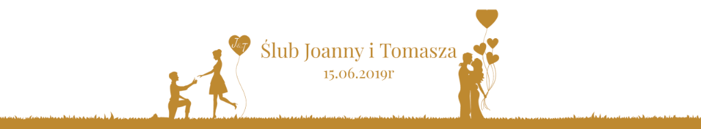Ślub Joanny i Tomasza – 15.06.2019r